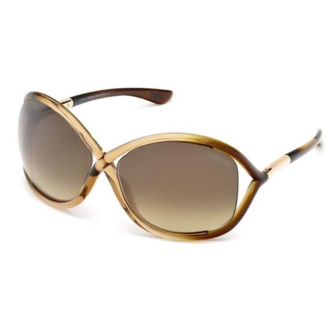 Tom Ford Sunglasses Womens Whitney Sunglasses-Light Brown