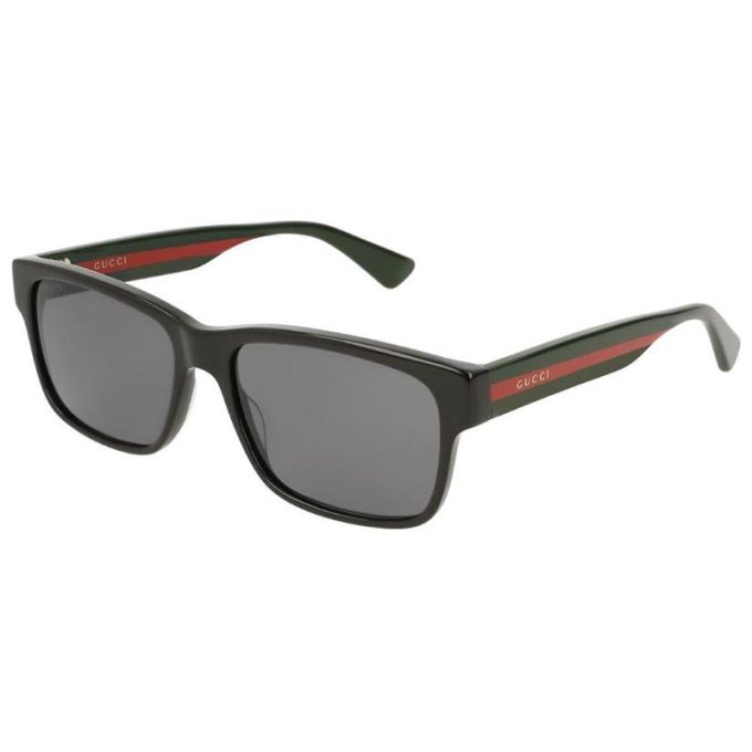 Mens Square SunglassesBlack