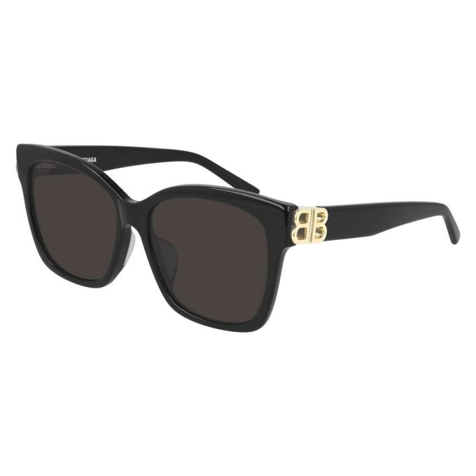 Womens Square Dynasty SunglassesBlack