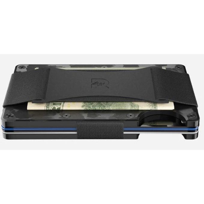 Ridge Wallet Forged Carbon with Cash Strap