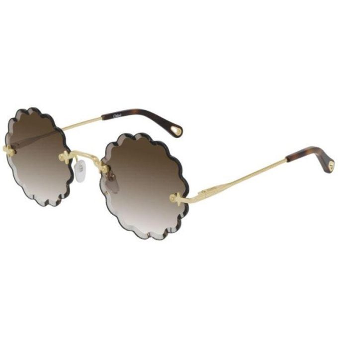 Womens Scalloped Sunglasses