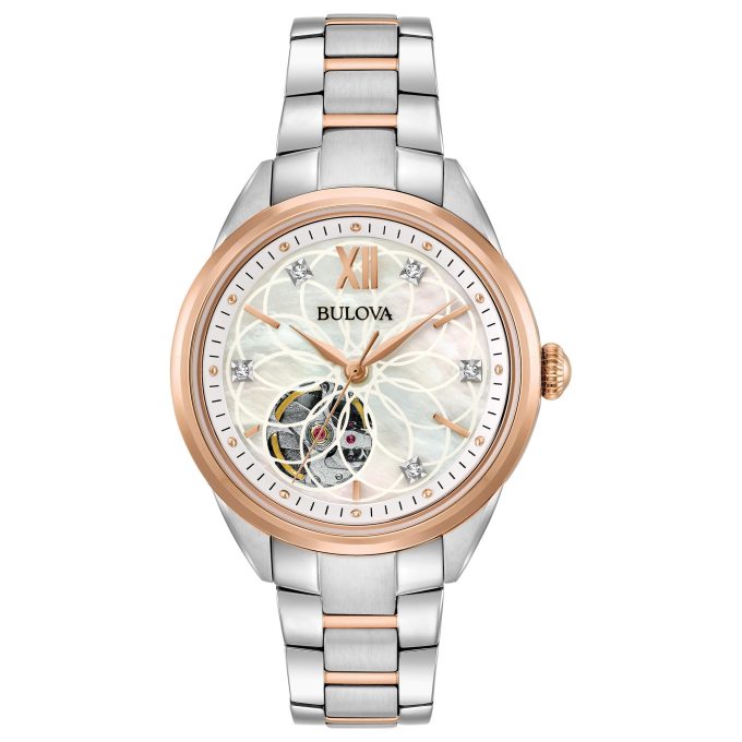 Ladies Diamond Automatic Bracelet Watch