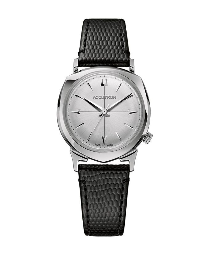 Legacy Collection Automatic Watch Black LizardEmbossed Strap