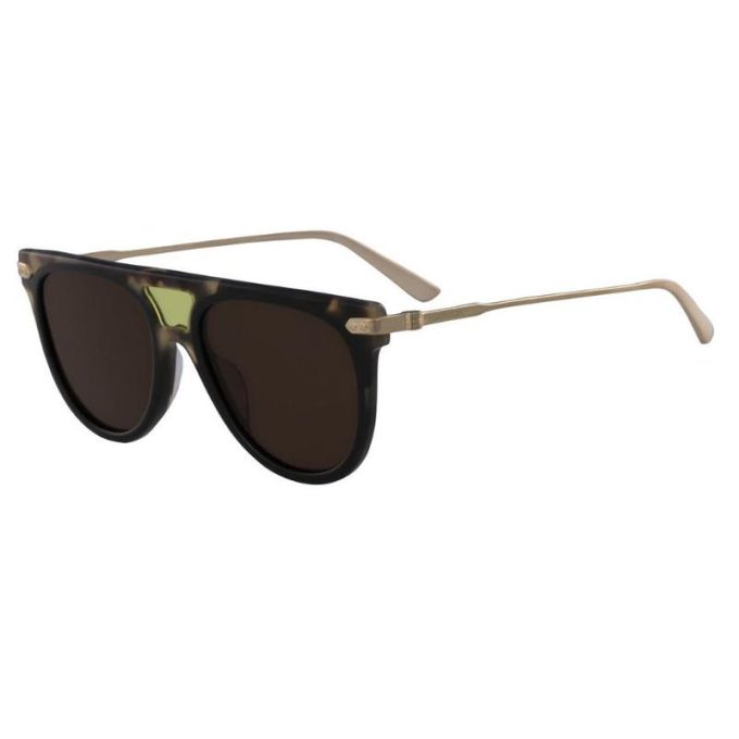 Womens Trendy Aviator SunglassesTortoise