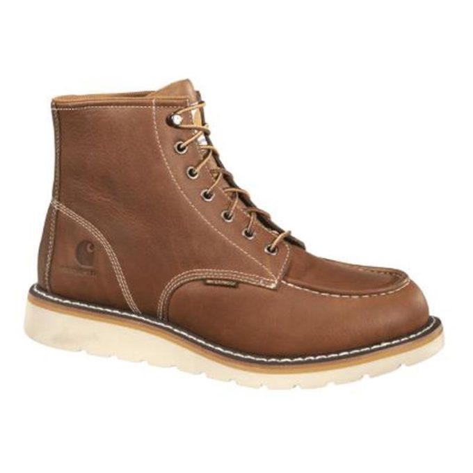 Mens Soft Toe Wedge Boot