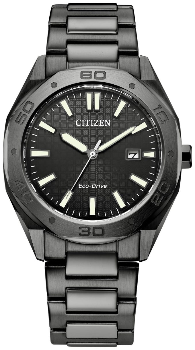 Mens Weekender Sport Stainless Steel Bracelet watch Gray dial