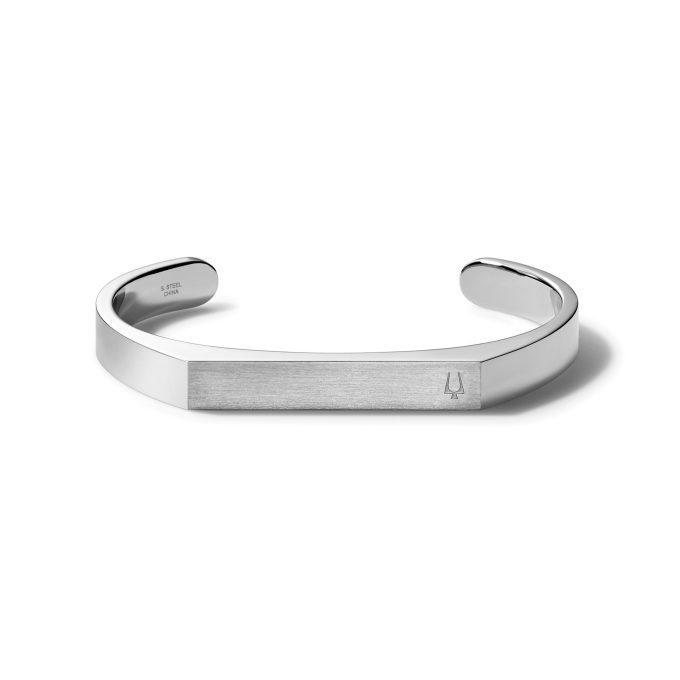 Open Cuff Bracelet Stainless Steel Medium