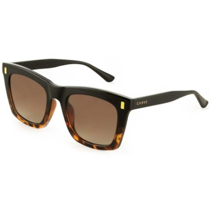 Womens Kirby Sunglasses Black TortBrown Gradient