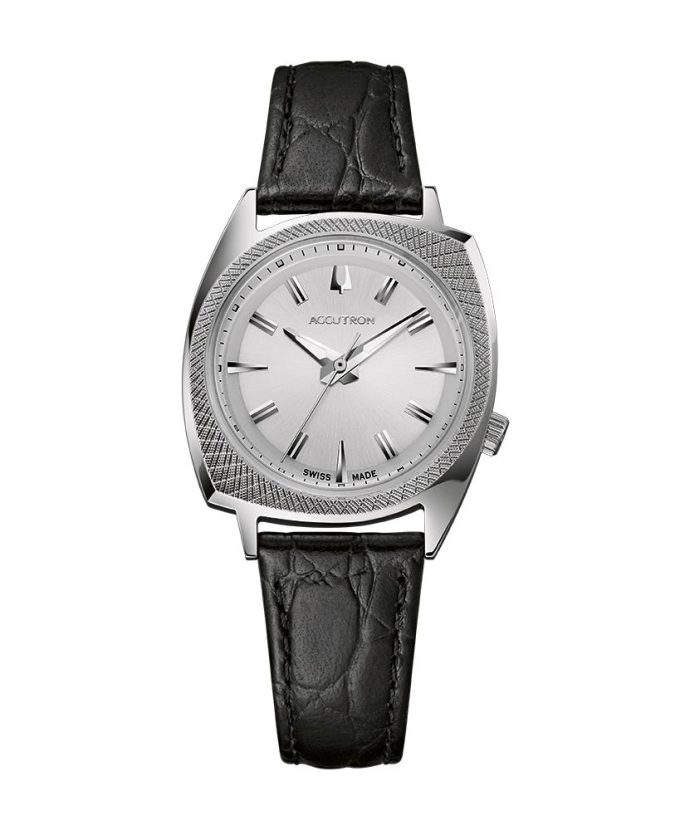 Legacy Collection Automatic Watch Black CrocoEmbossed Strap