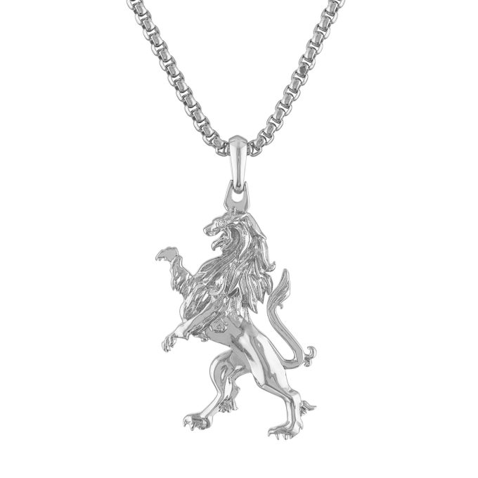 The Lion of StrengthNobility Sterling Silver Pendant 2426