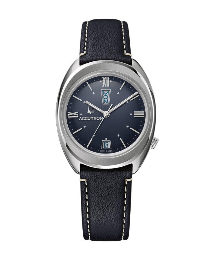 Legacy Collection Automatic Watch Dark Blue Dial with Dark Blue Leather Strap