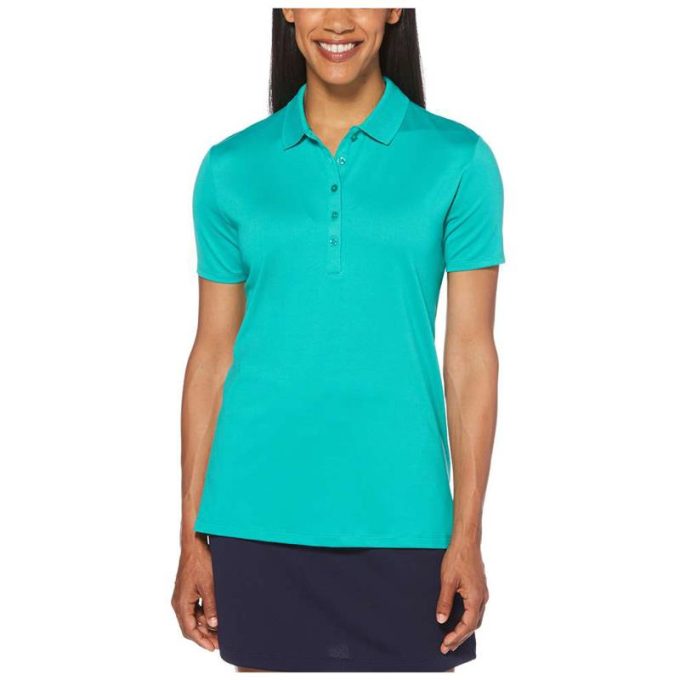 Womens OptiDri Chevron Polo