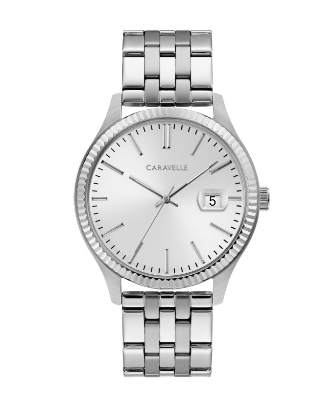 Mens Classic Dress Stainless Steel Bracelet