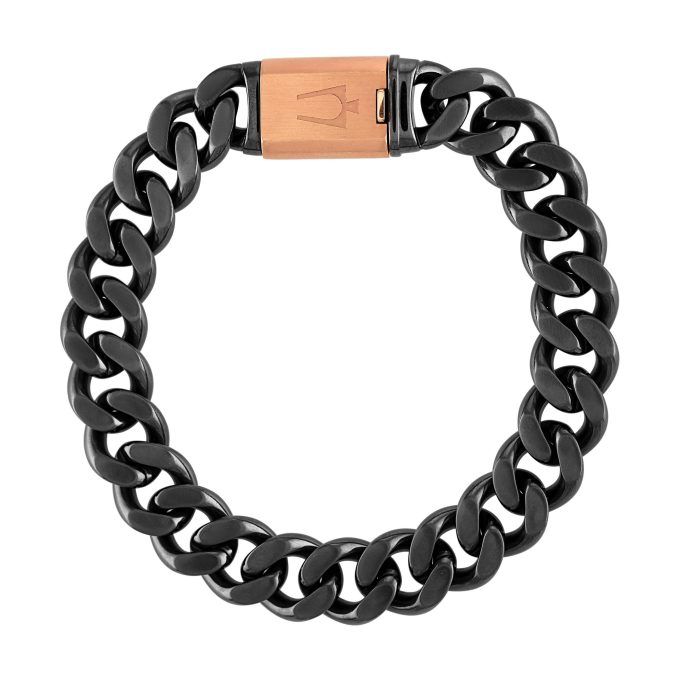Latin GRAMMY GrayRoseGold Chain Bracelet 85