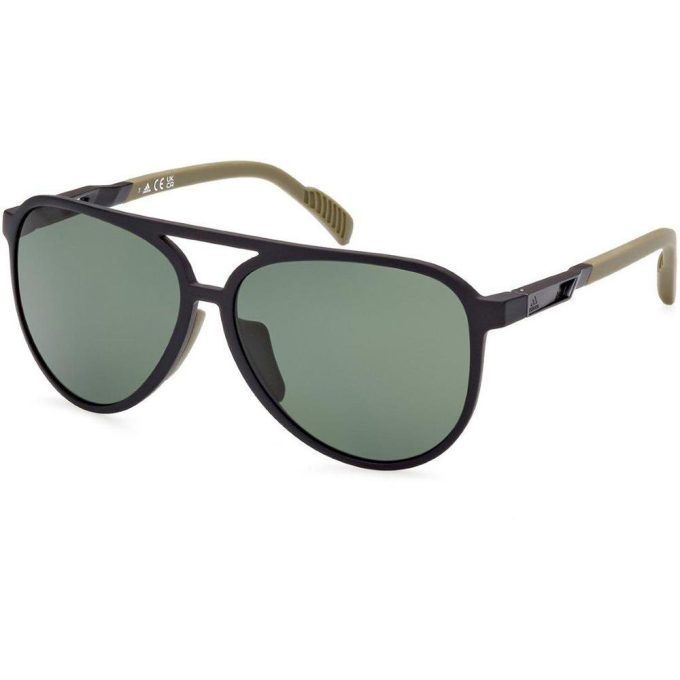 Unisex Aviator SunglassesMatte Black