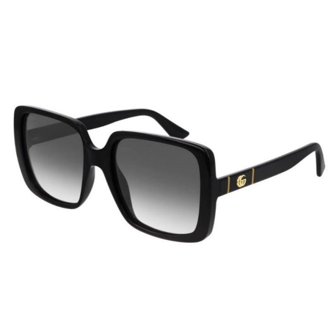 Womens Square SunglassesBlack