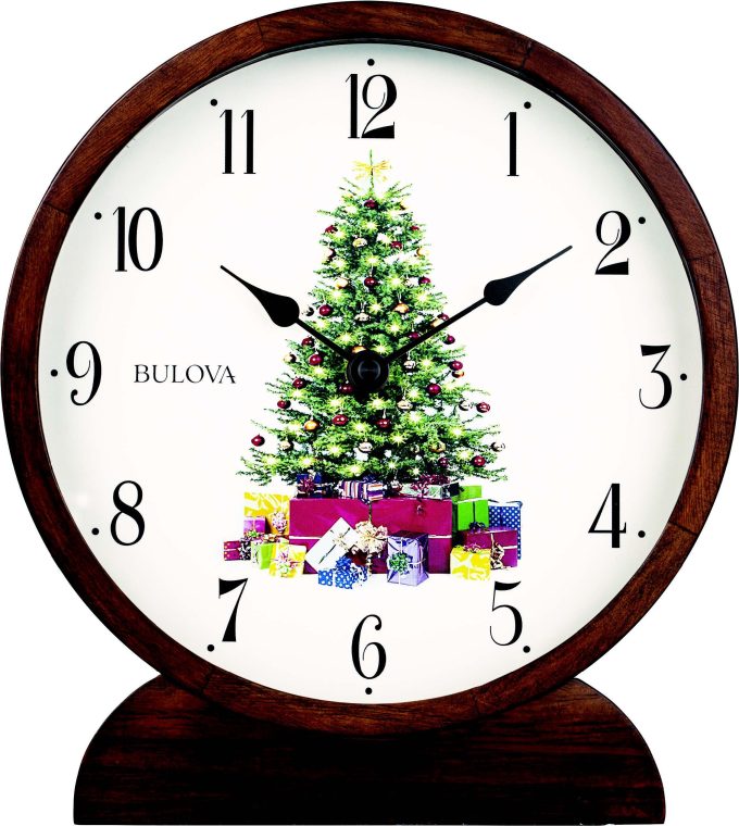 Holiday Sounds Table Clock
