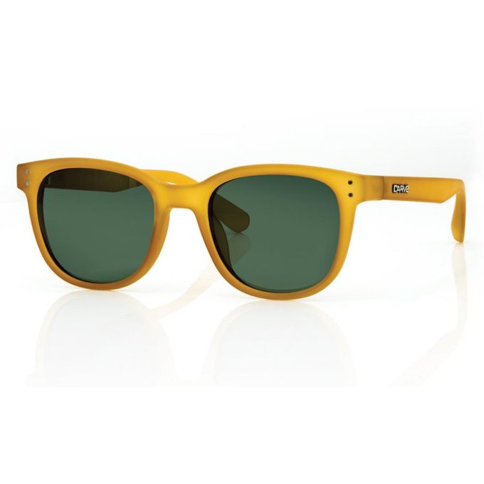 Unisex Homeland Sunglasses Matte HoneyGreen polarized