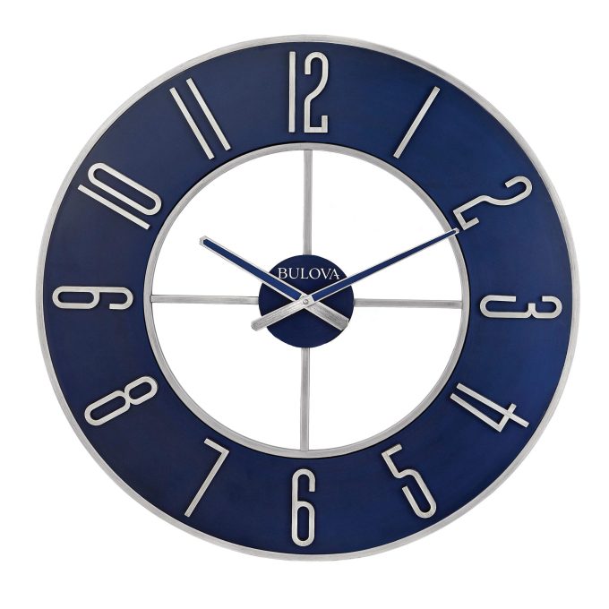 The Blue Steel Home Dcor Wall Clock