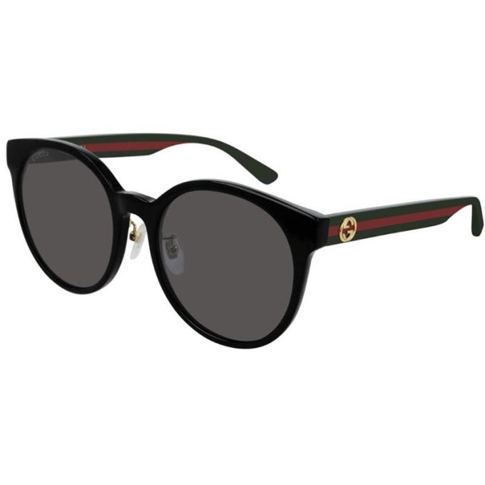 Womens Soft Round Sunglasses Black