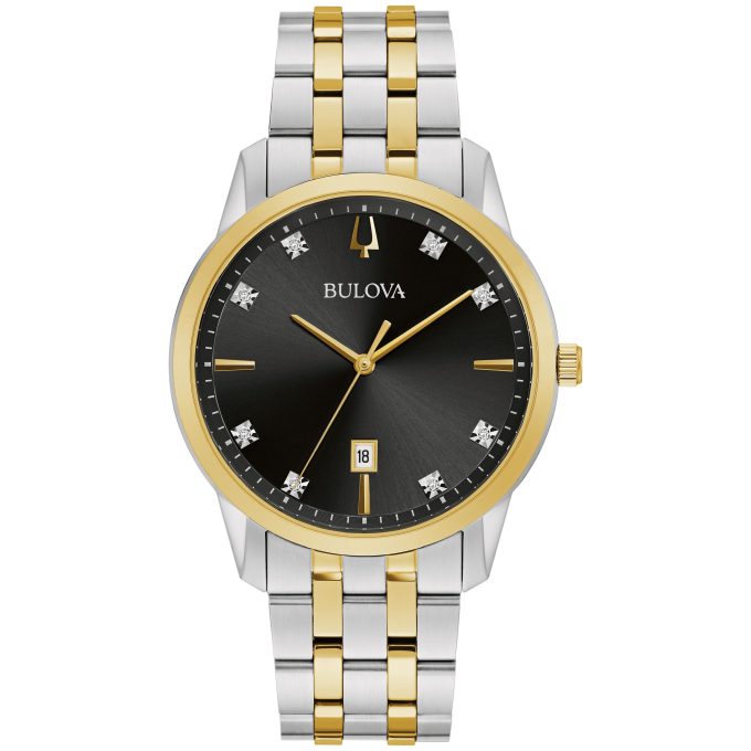 Mens Sutton Collection Watch Twotone Classic Bracelet