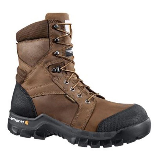 Mens 8 Insulated Work Boot Composite Toe