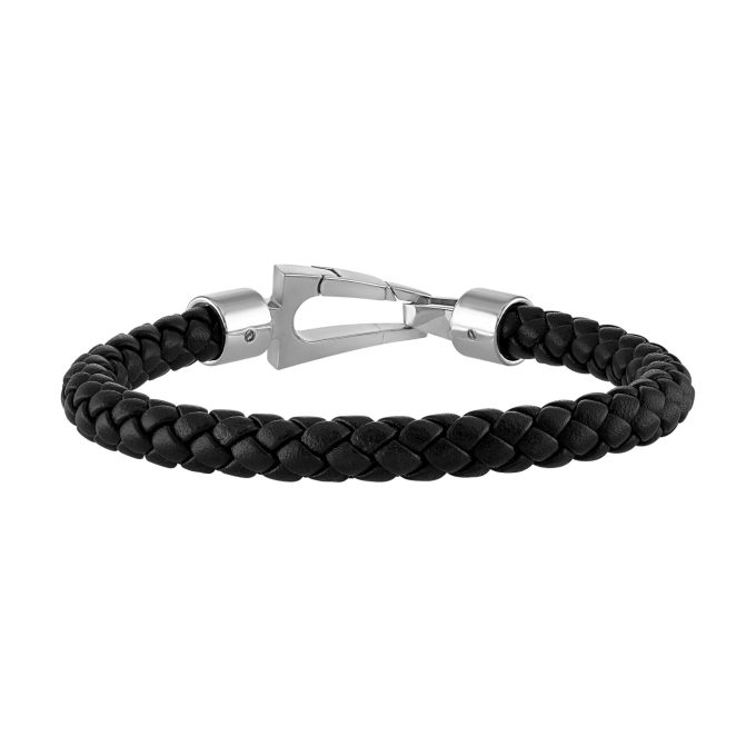 Marine Star Nautical Braided Leather Bracelet 885