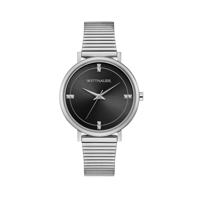 Ladies Bracelet from the Black Tie Collection Silver