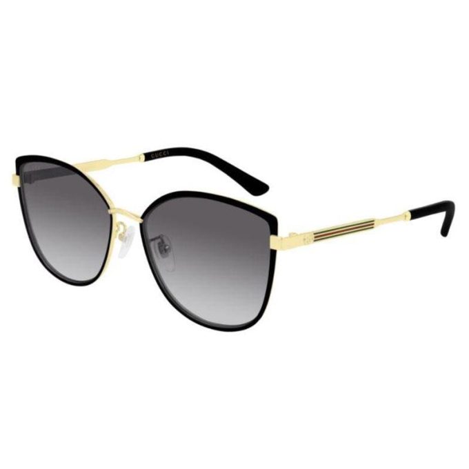 Womens Vintage Cat Eye SunglassesGold